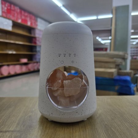 مبخرة حجر ملح اسطوانة